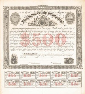 State of New York Washington County Bounty Bond